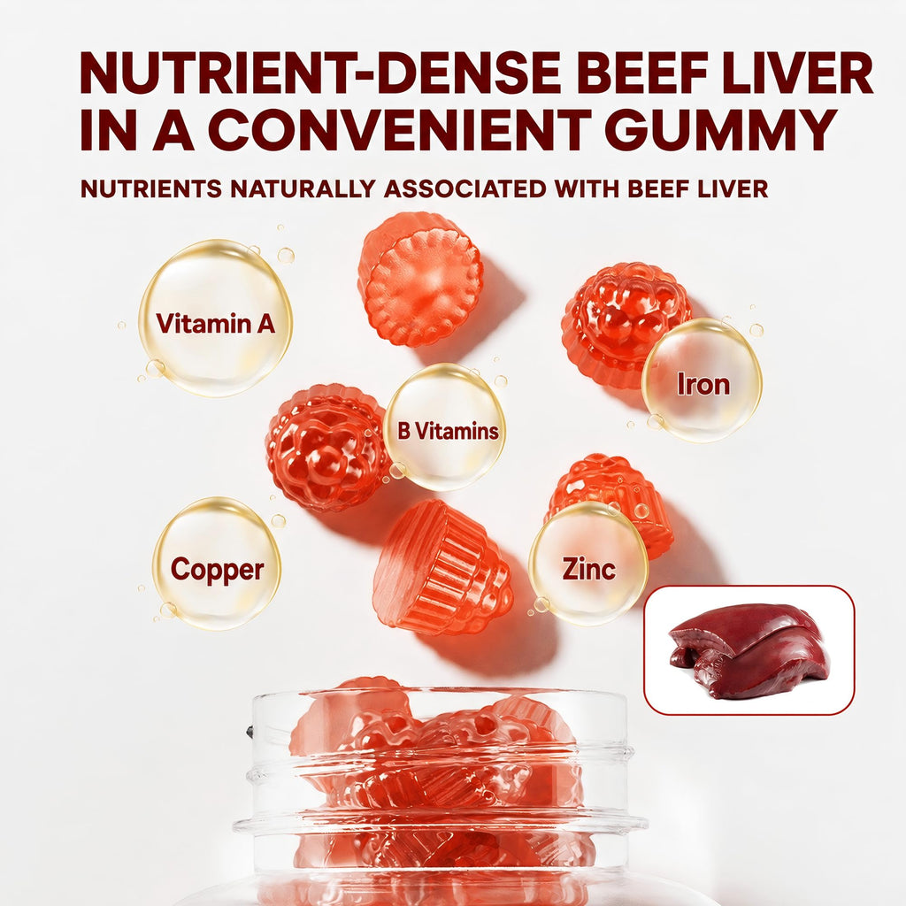 Beef Liver Gummies for Immune Function - additional product image 5