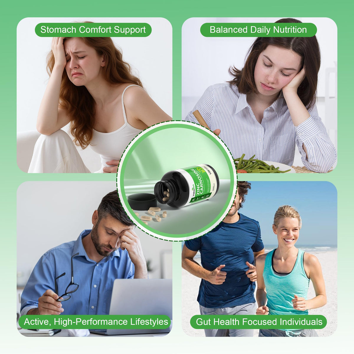Zinc Carnosine for Stomach Lining Support - additional product image 5