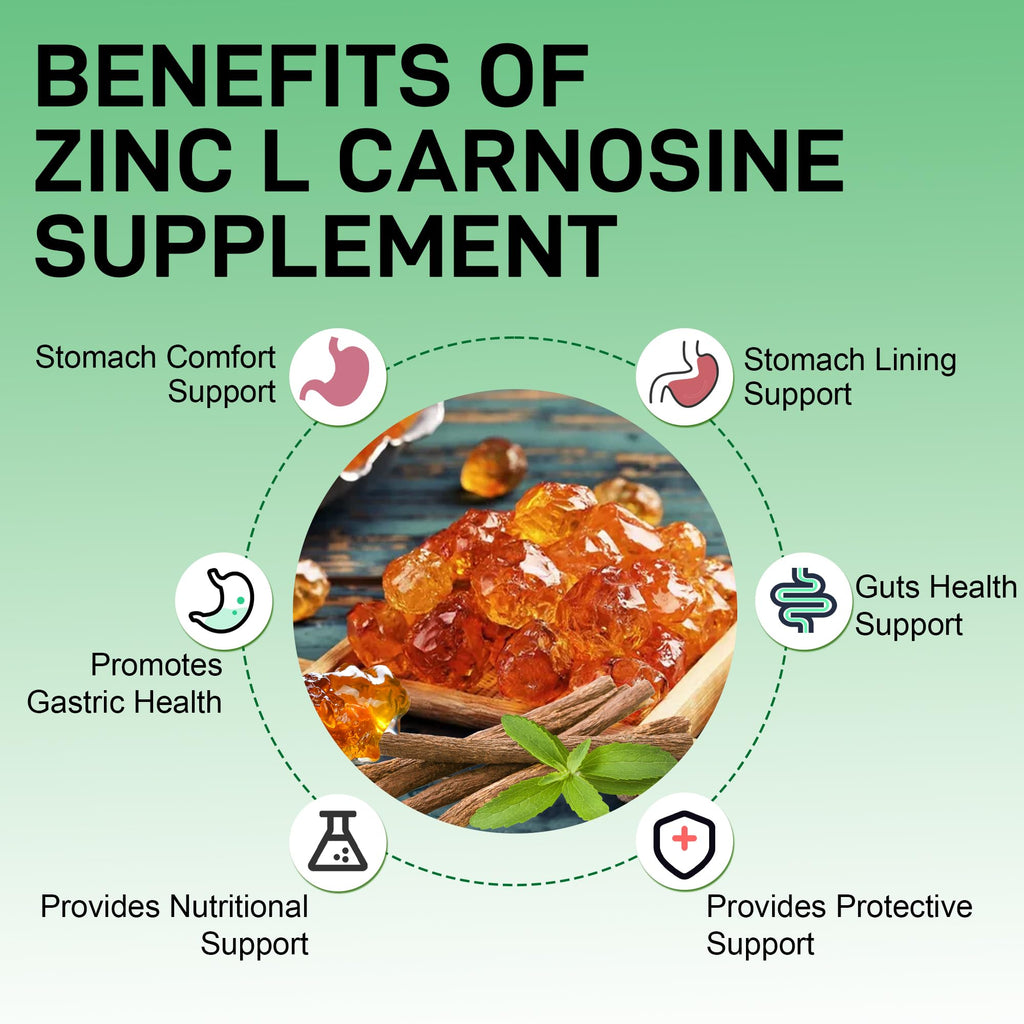 Zinc Carnosine for Stomach Lining Support - additional product image 4
